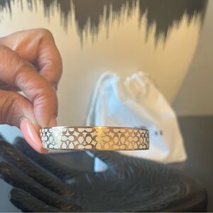 COACH Bangle + jewelry bag